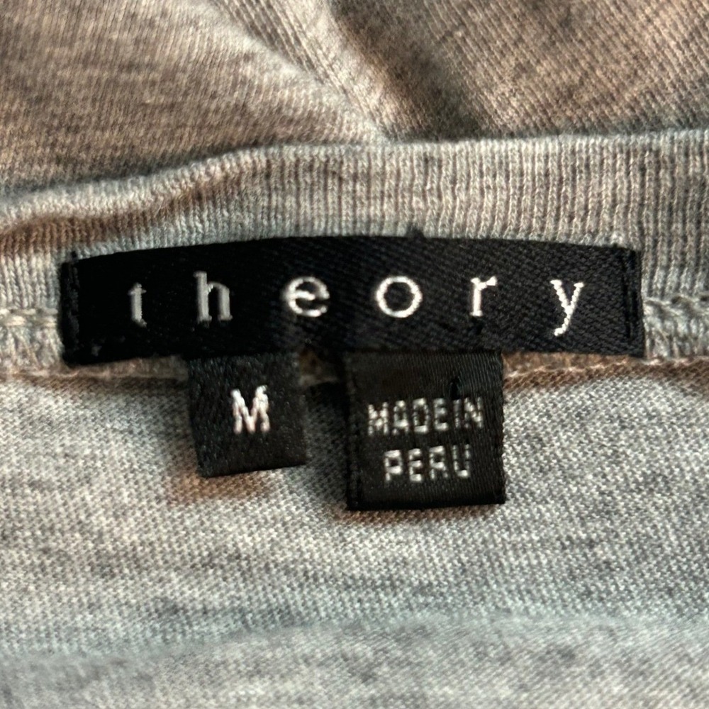 Theory Top Gray Medium - Picture 4 of 9